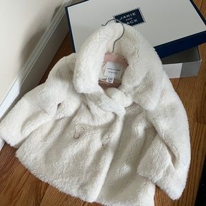 Janie and Jack FAUX FUR COAT